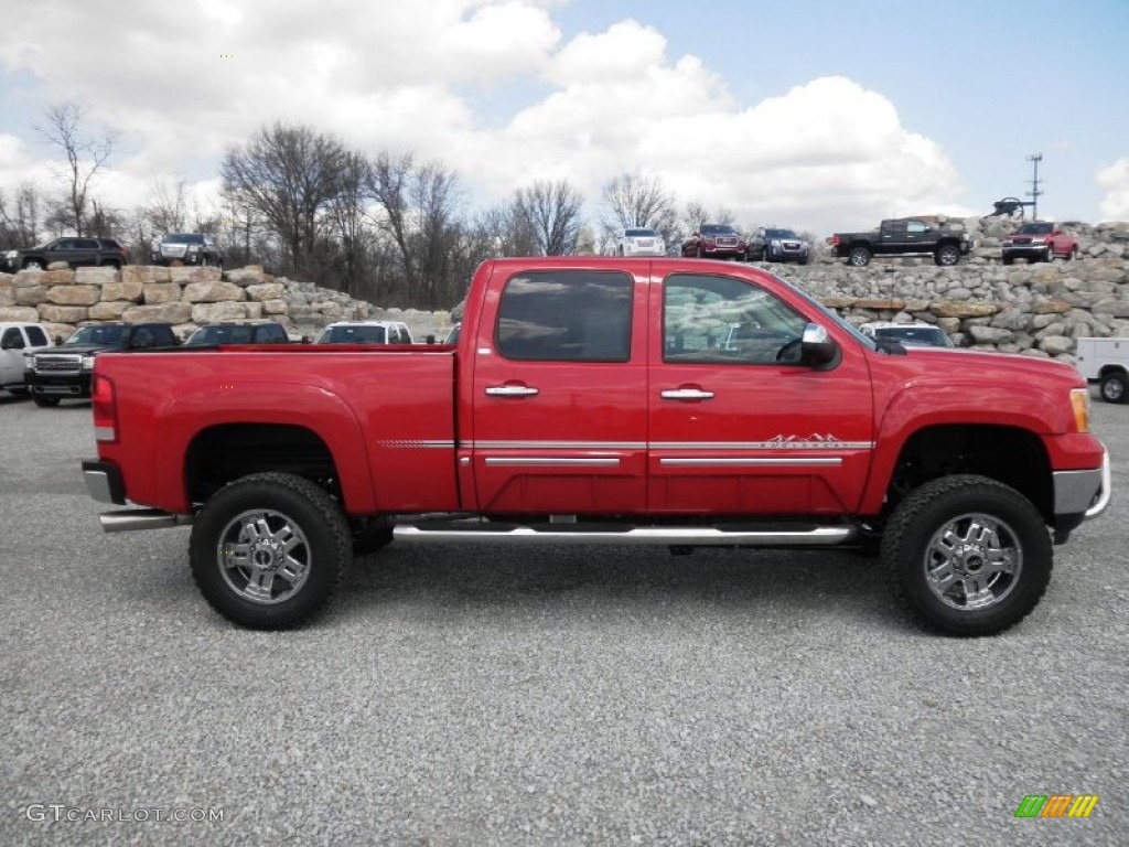 Fire Red GMC Sierra 2500HD
