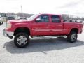 2013 Fire Red GMC Sierra 2500HD SLE Crew Cab 4x4  photo #4