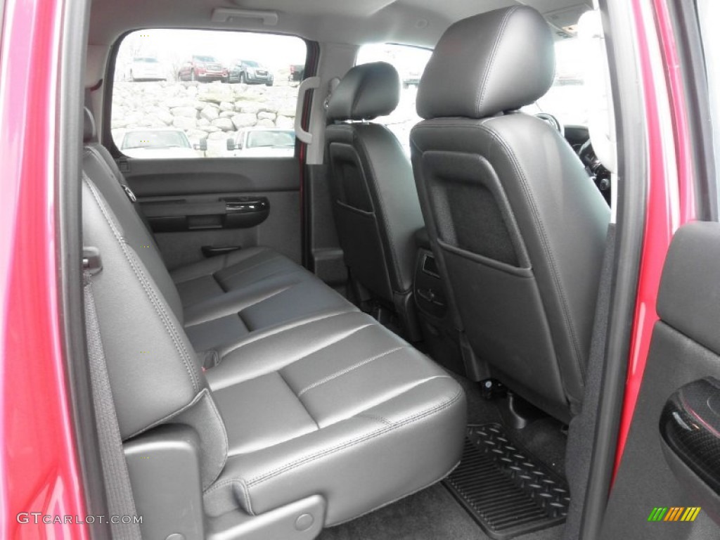 2013 Sierra 2500HD SLE Crew Cab 4x4 - Fire Red / Ebony photo #25