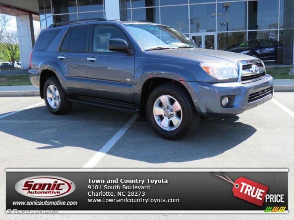 2008 4Runner SR5 - Nautical Blue Metallic / Stone Gray photo #1