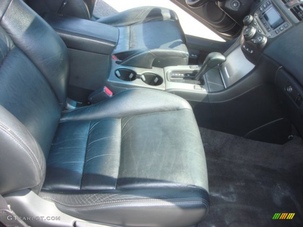 2006 Accord EX V6 Coupe - Nighthawk Black Pearl / Black photo #10