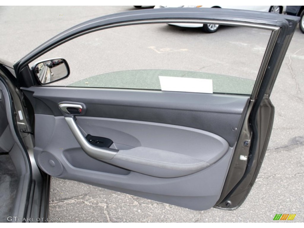 2006 Civic EX Coupe - Sparkle Gray Pearl / Gray photo #18