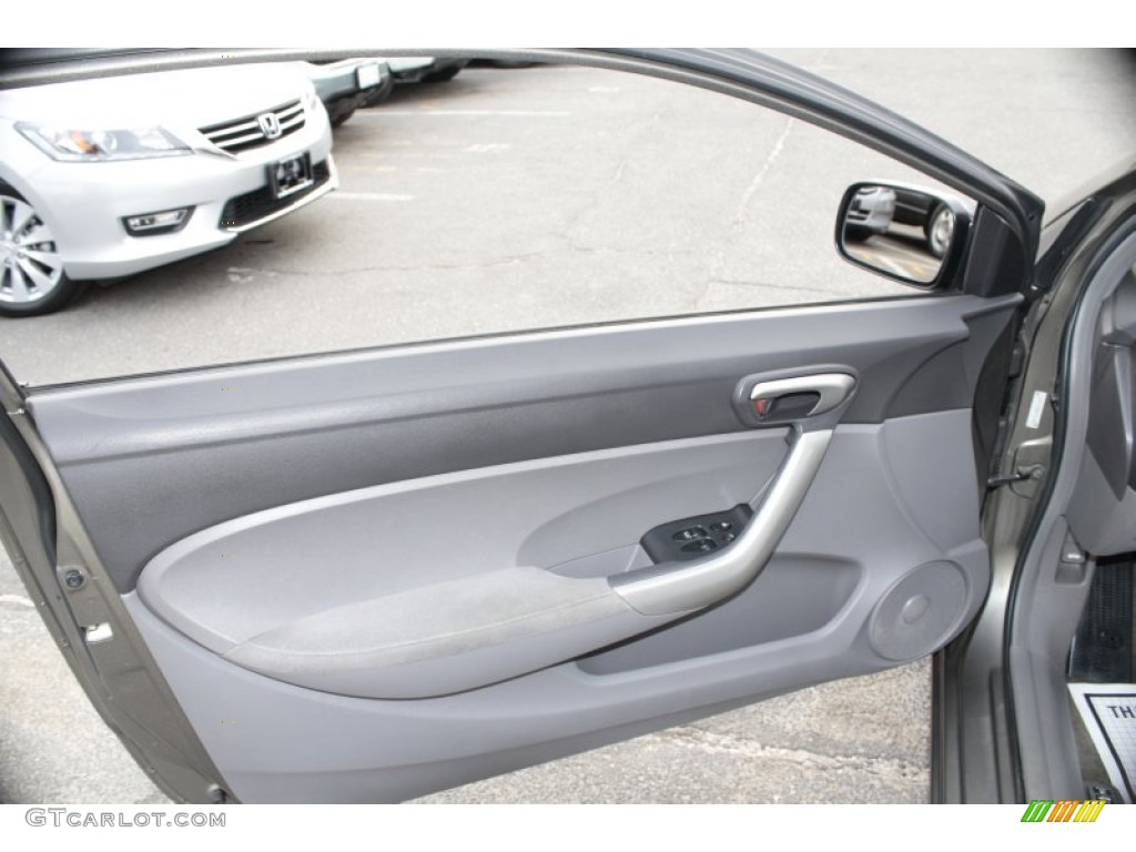 2006 Civic EX Coupe - Sparkle Gray Pearl / Gray photo #19