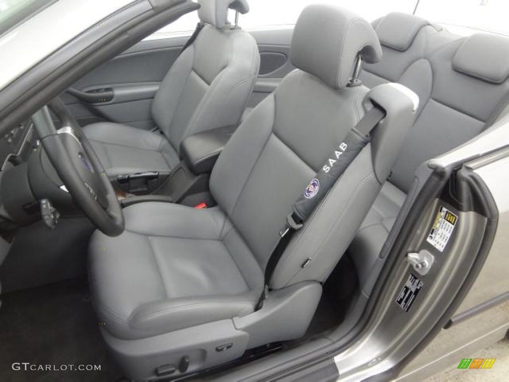 2007 Saab 9-3 2.0T Convertible Front Seat Photo #79687940