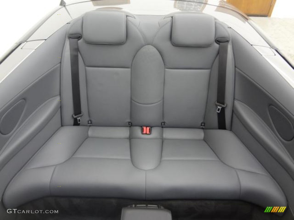 2007 Saab 9-3 2.0T Convertible Rear Seat Photo #79688008
