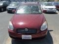 2008 Wine Red Hyundai Accent GLS Sedan  photo #1