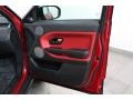 Dynamic Ebony/Pimento 2012 Land Rover Range Rover Evoque Dynamic Door Panel