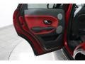 Dynamic Ebony/Pimento 2012 Land Rover Range Rover Evoque Dynamic Door Panel