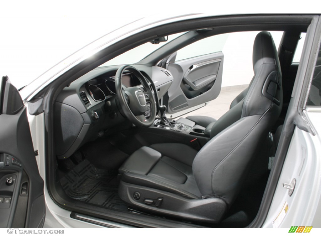 Black Interior 2012 Audi S5 4.2 FSI quattro Coupe Photo #79690075