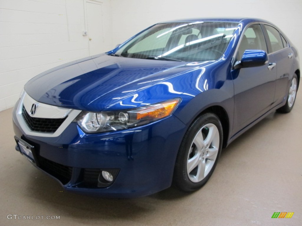 2010 TSX Sedan - Vortex Blue Pearl / Ebony photo #3