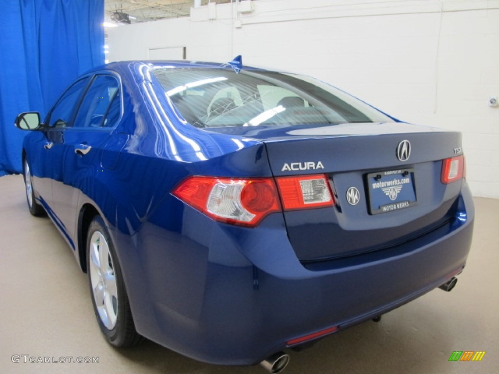 2010 TSX Sedan - Vortex Blue Pearl / Ebony photo #5