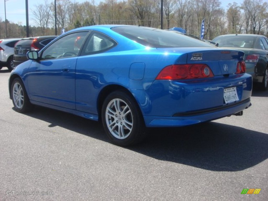 2006 RSX Sports Coupe - Vivid Blue Pearl / Ebony photo #4