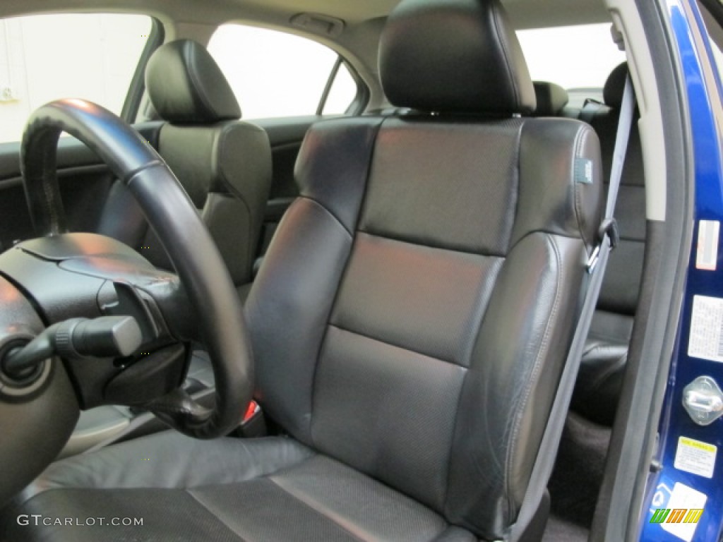 2010 TSX Sedan - Vortex Blue Pearl / Ebony photo #16