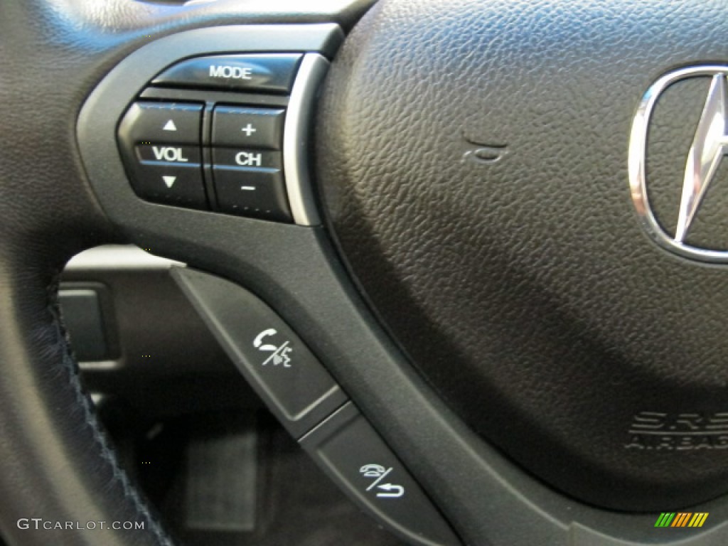 2010 TSX Sedan - Vortex Blue Pearl / Ebony photo #32