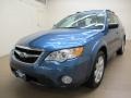 2008 Newport Blue Pearl Subaru Outback 2.5i Wagon  photo #3