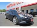 2011 Pacific Blue Pearl Hyundai Sonata SE  photo #1