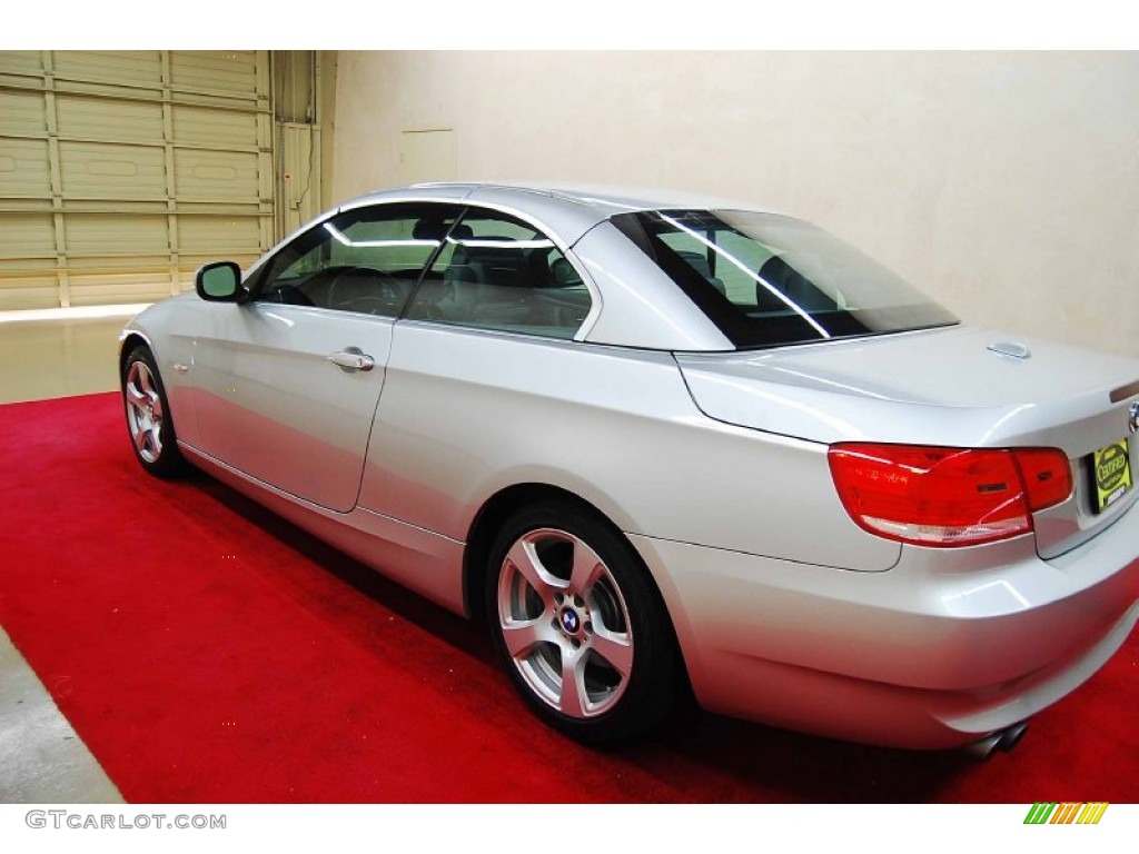 2010 3 Series 328i Convertible - Titanium Silver Metallic / Gray Dakota Leather photo #4