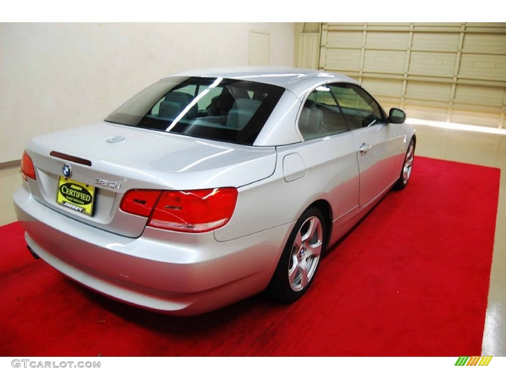2010 3 Series 328i Convertible - Titanium Silver Metallic / Gray Dakota Leather photo #6