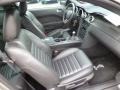 Black/Black 2009 Ford Mustang Shelby GT500 Coupe Interior Color
