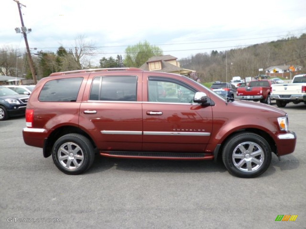 Cognac Crystal Pearl 2008 Chrysler Aspen Limited 4WD Exterior Photo #79692855