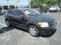 Brilliant Black Crystal Pearl 2008 Dodge Caliber SE
