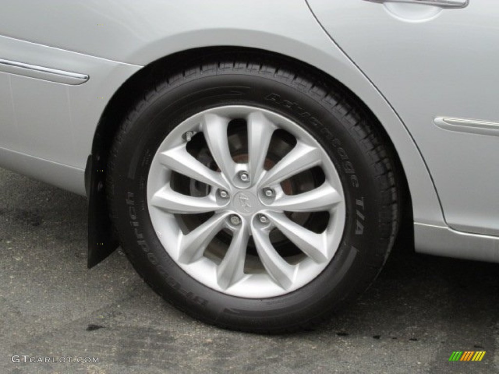 2008 Azera Limited - Silver Frost / Gray photo #3