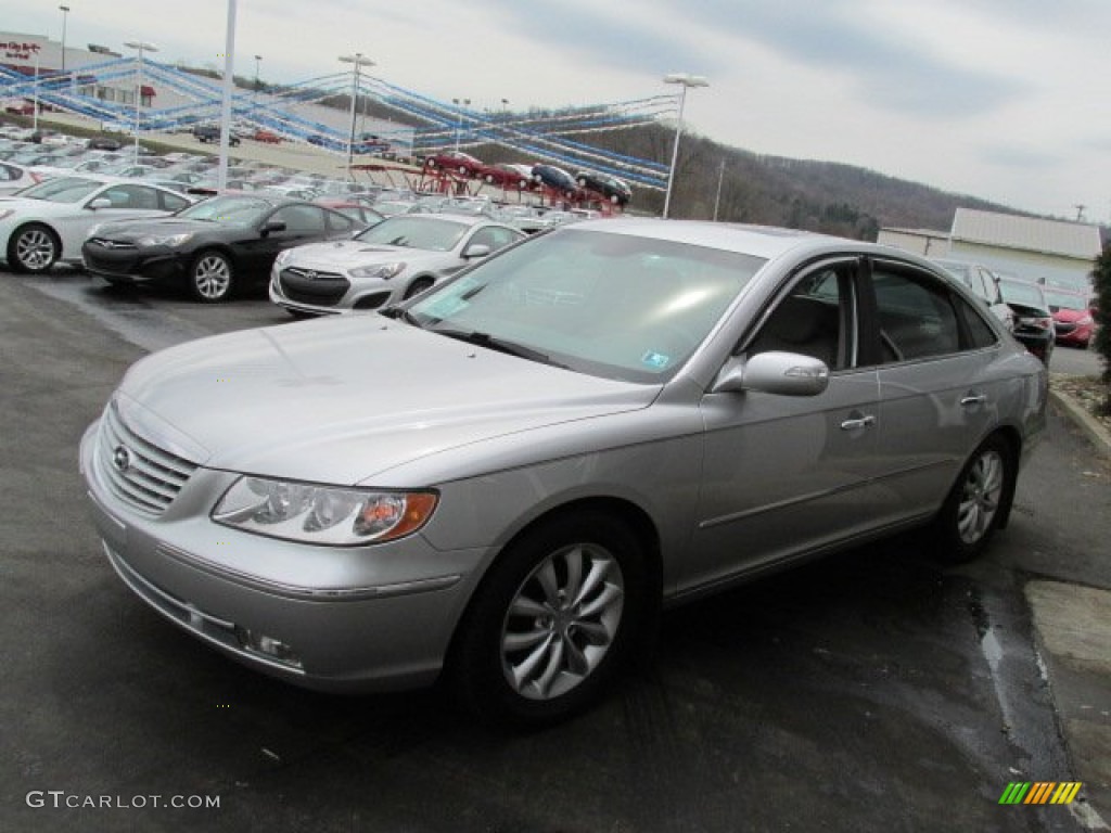 2008 Azera Limited - Silver Frost / Gray photo #6