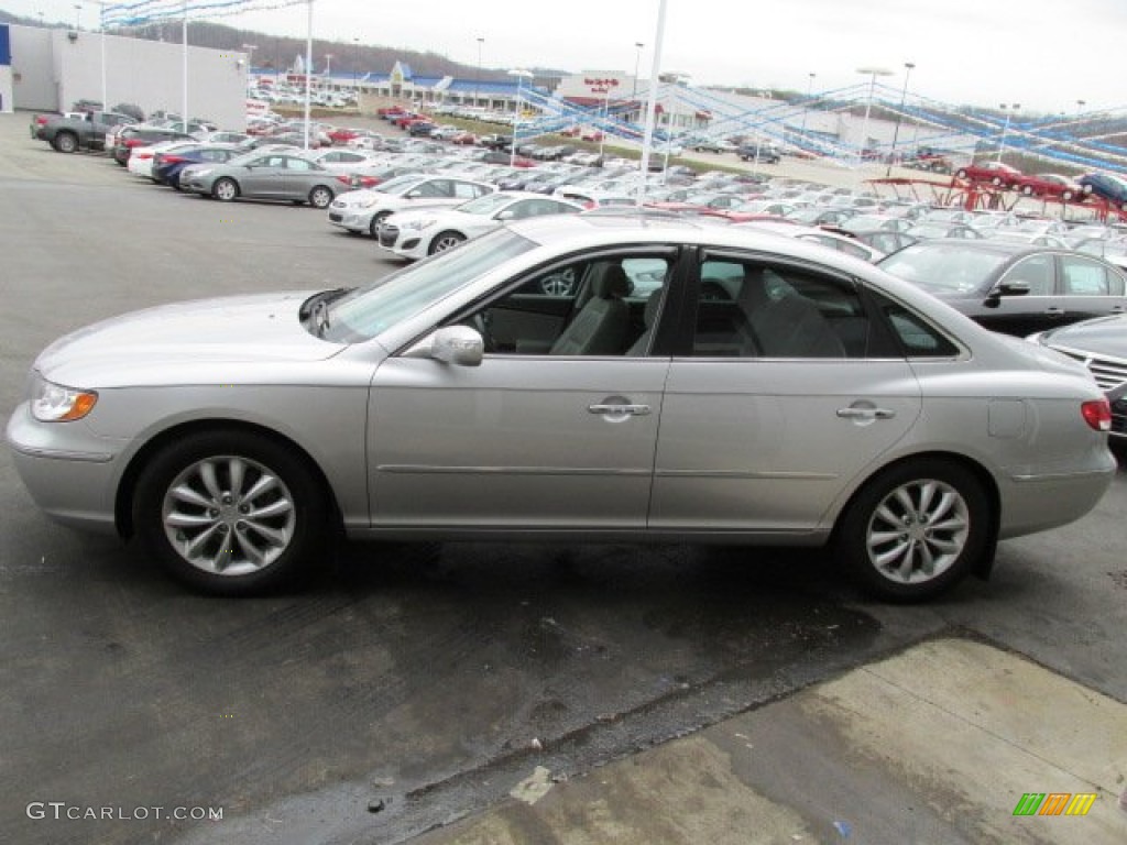 2008 Azera Limited - Silver Frost / Gray photo #7