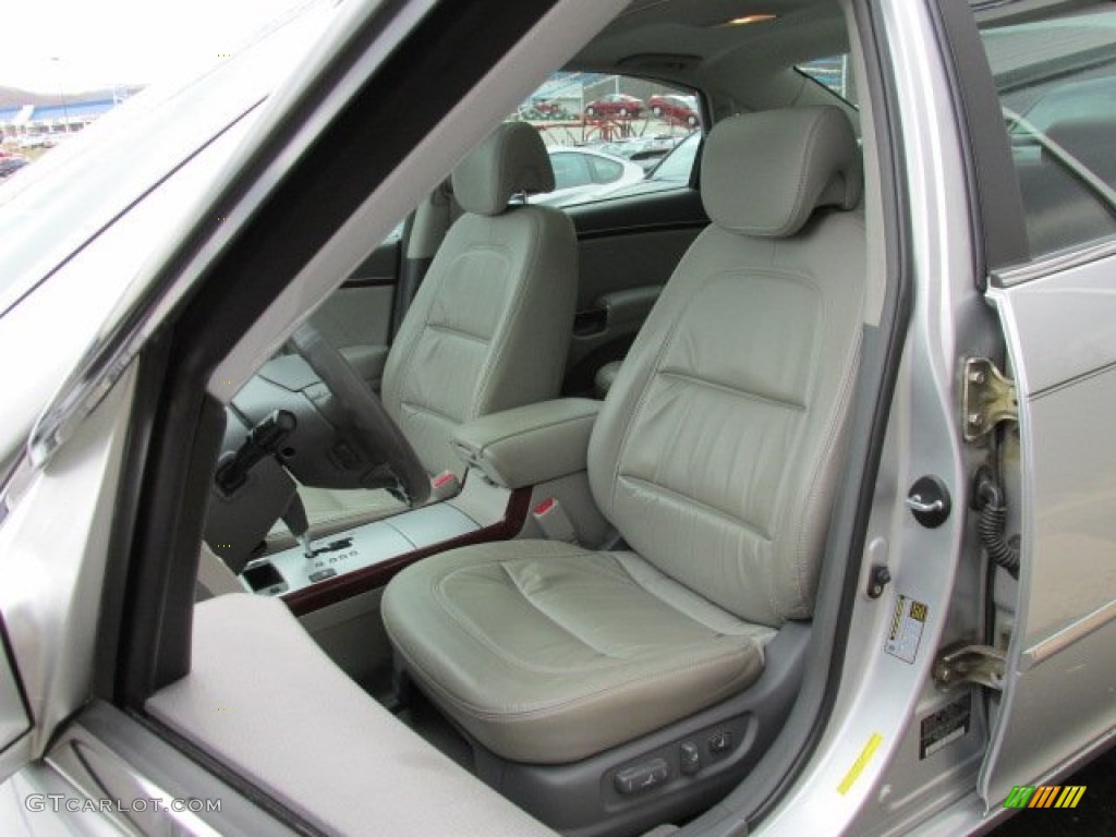2008 Azera Limited - Silver Frost / Gray photo #12
