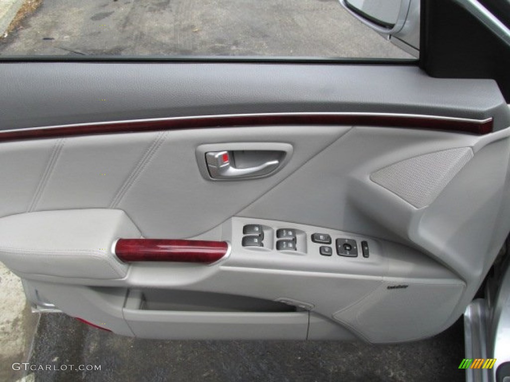 2008 Azera Limited - Silver Frost / Gray photo #15