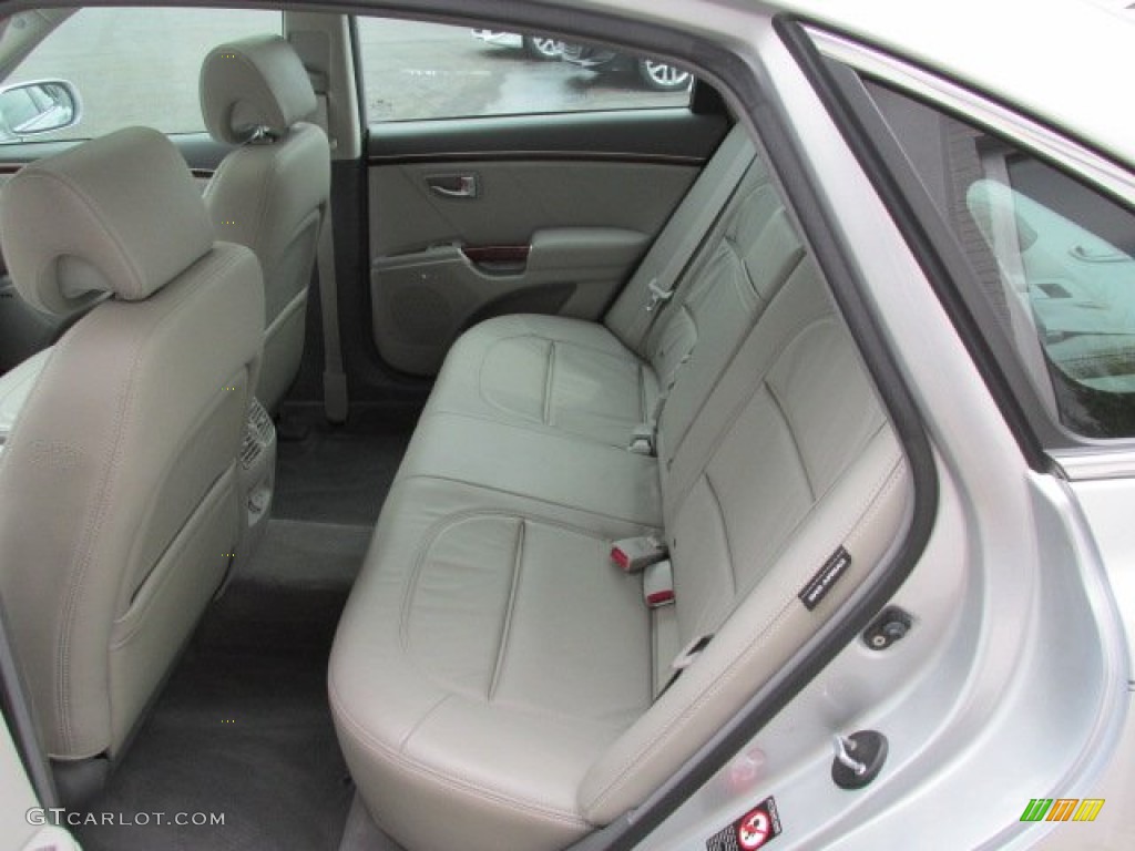 2008 Azera Limited - Silver Frost / Gray photo #20