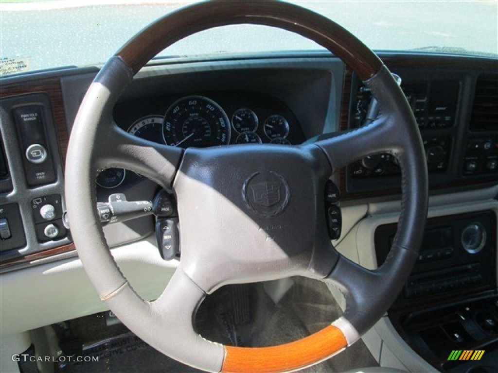 2002 Escalade AWD - Green Envy / Pewter photo #9