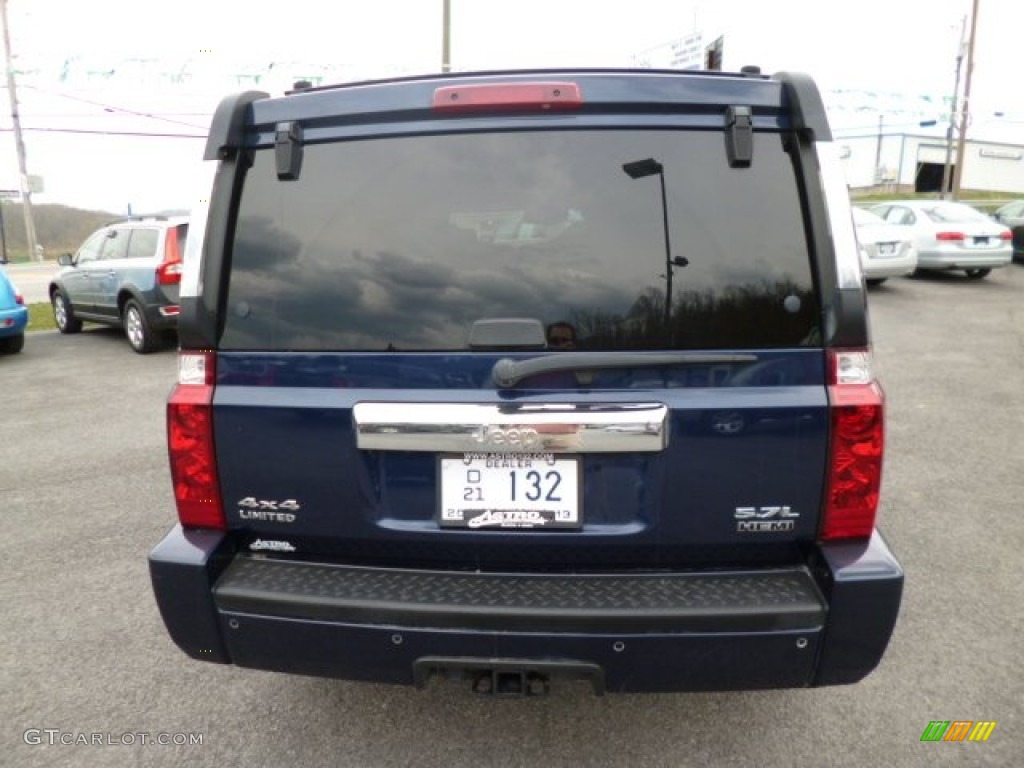 2006 Commander Limited 4x4 - Midnight Blue Pearl / Dark Slate Gray/Light Graystone photo #6