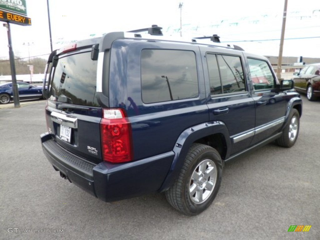 2006 Commander Limited 4x4 - Midnight Blue Pearl / Dark Slate Gray/Light Graystone photo #7