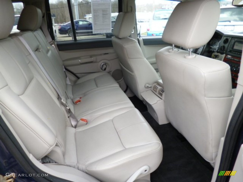 2006 Commander Limited 4x4 - Midnight Blue Pearl / Dark Slate Gray/Light Graystone photo #12