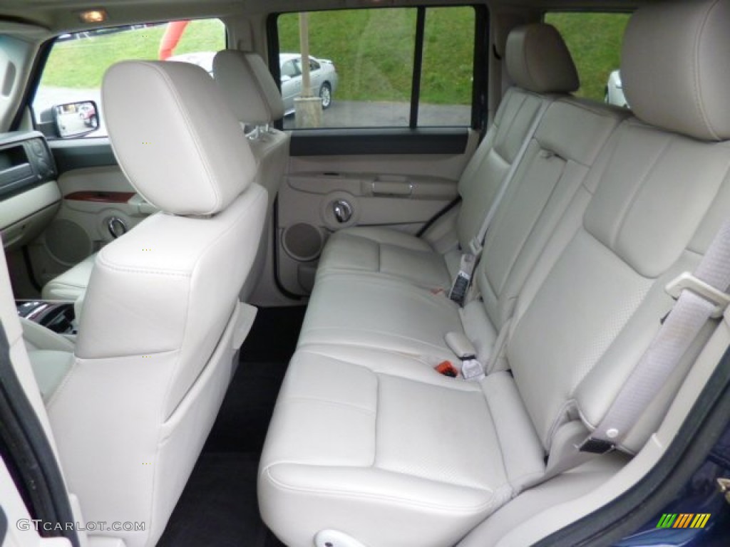 2006 Commander Limited 4x4 - Midnight Blue Pearl / Dark Slate Gray/Light Graystone photo #14