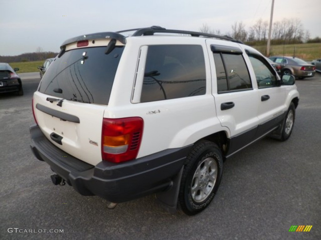 2001 Grand Cherokee Laredo 4x4 - Stone White / Agate photo #7