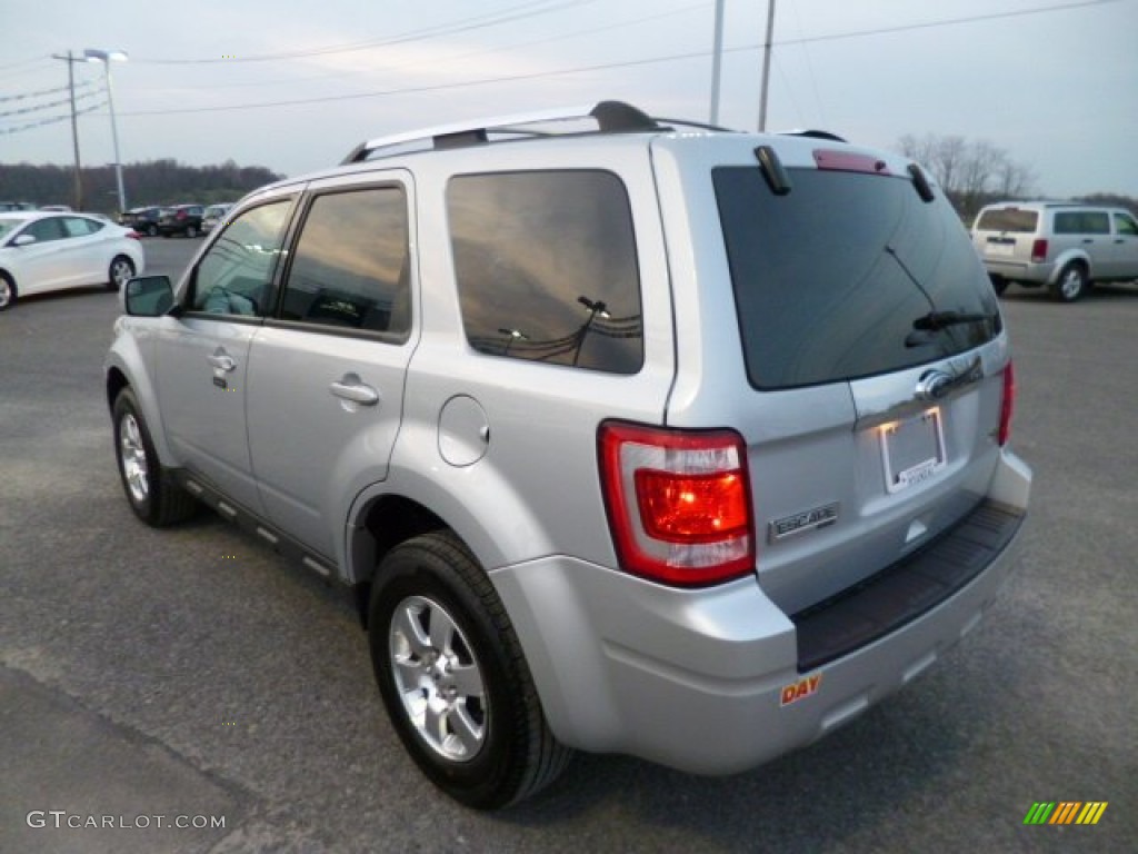 2012 Escape Limited V6 4WD - Ingot Silver Metallic / Charcoal Black photo #5