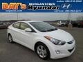 2013 Shimmering White Hyundai Elantra GLS  photo #1