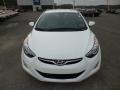 2013 Shimmering White Hyundai Elantra GLS  photo #2