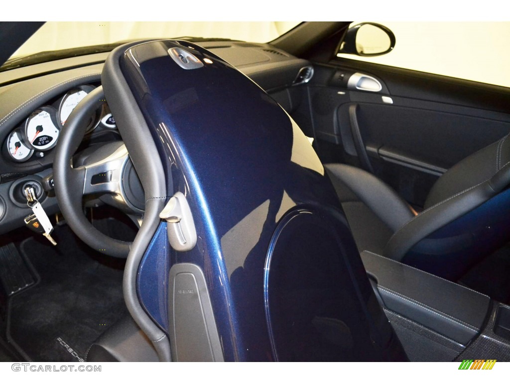 2012 911 Turbo S Coupe - Dark Blue Metallic / Black photo #15