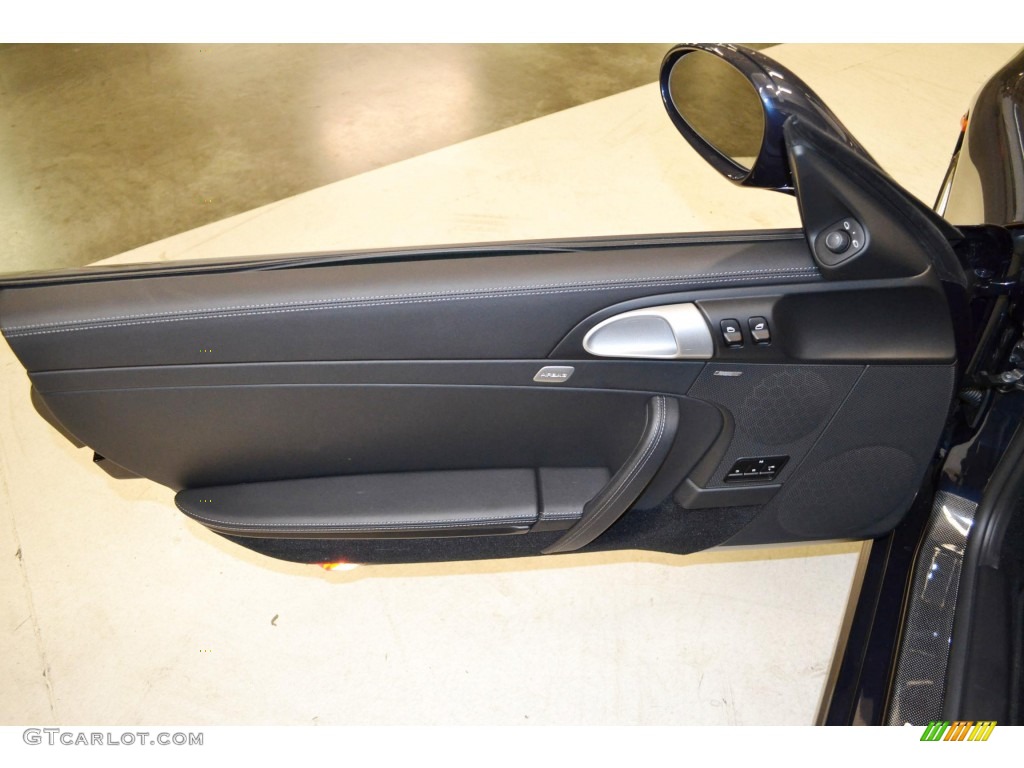 2012 Porsche 911 Turbo S Coupe Black Door Panel Photo #79696909