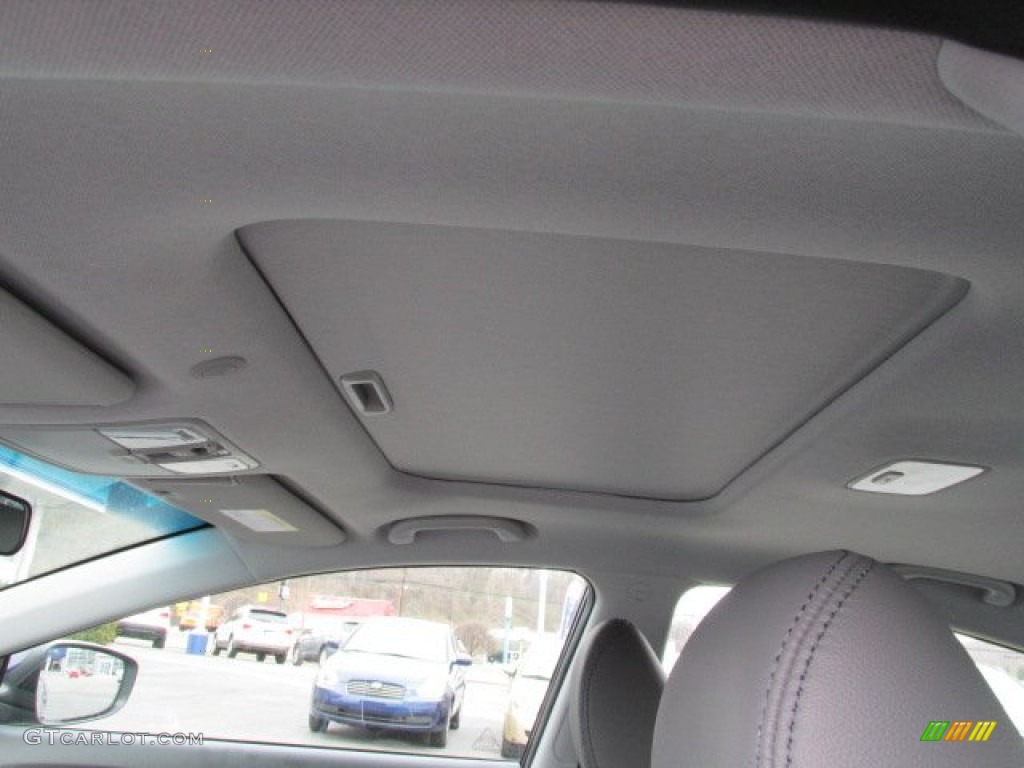 2013 Elantra Limited - Indigo Night / Gray photo #7