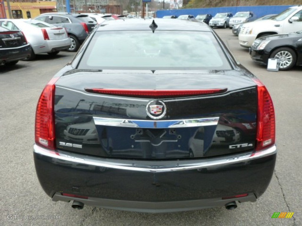 2009 CTS 4 AWD Sedan - Black Ice / Ebony photo #11