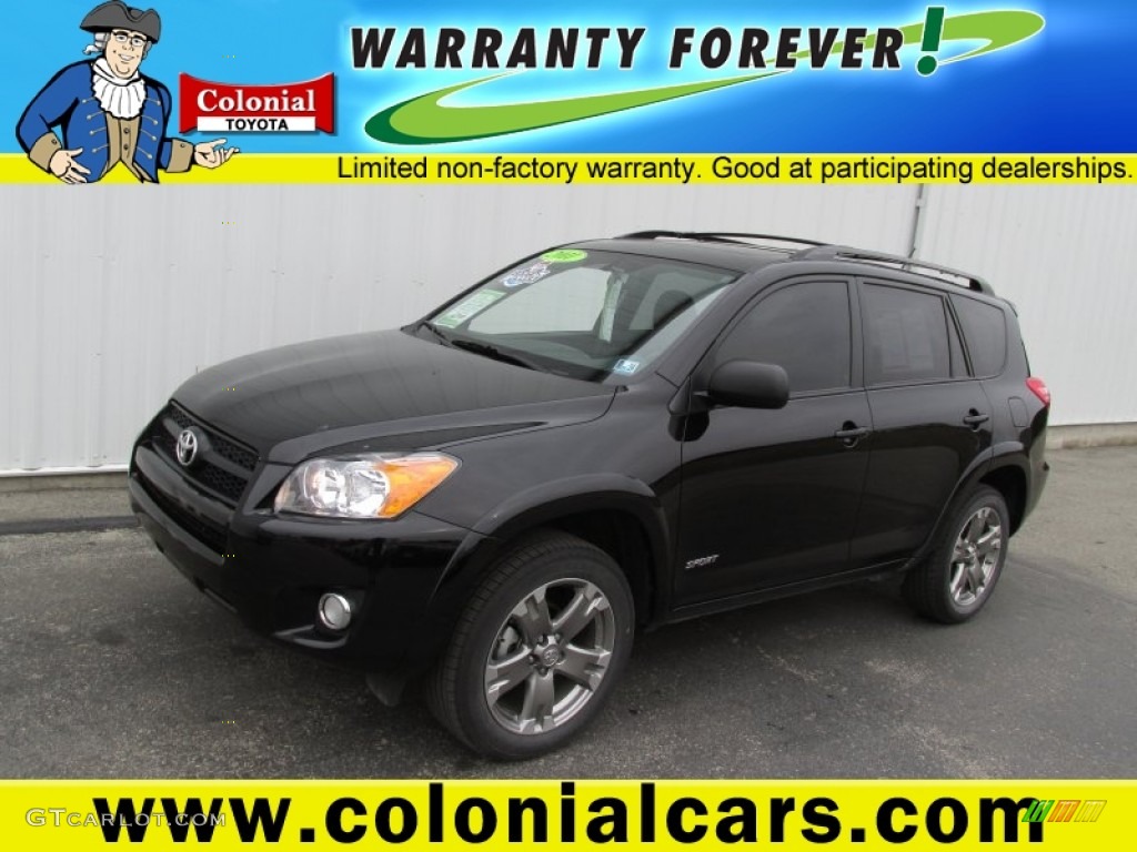 Black Toyota RAV4