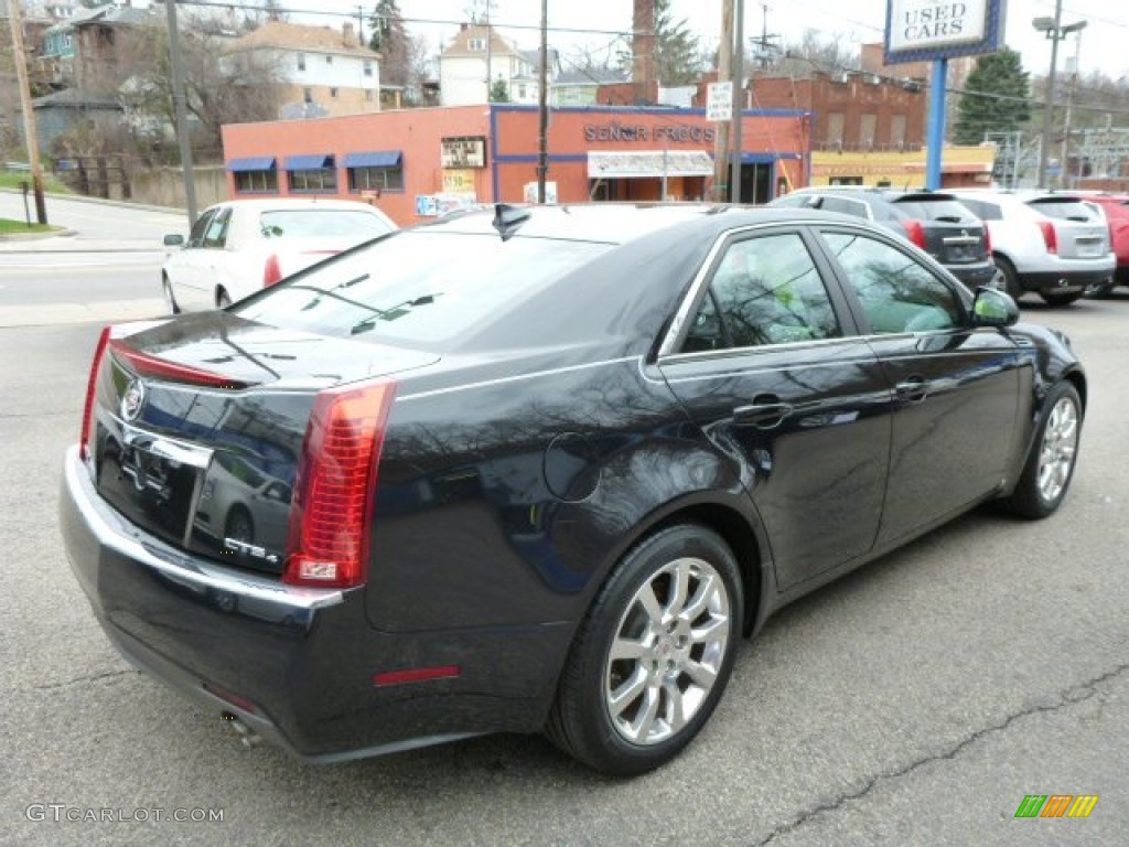 2009 CTS 4 AWD Sedan - Black Ice / Ebony photo #12