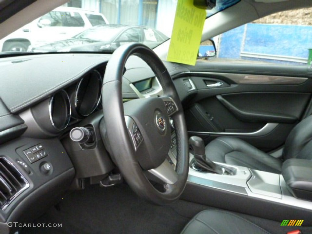 2009 CTS 4 AWD Sedan - Black Ice / Ebony photo #18