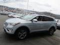 2013 Crystalline Blue Pearl Hyundai Santa Fe Limited AWD  photo #3