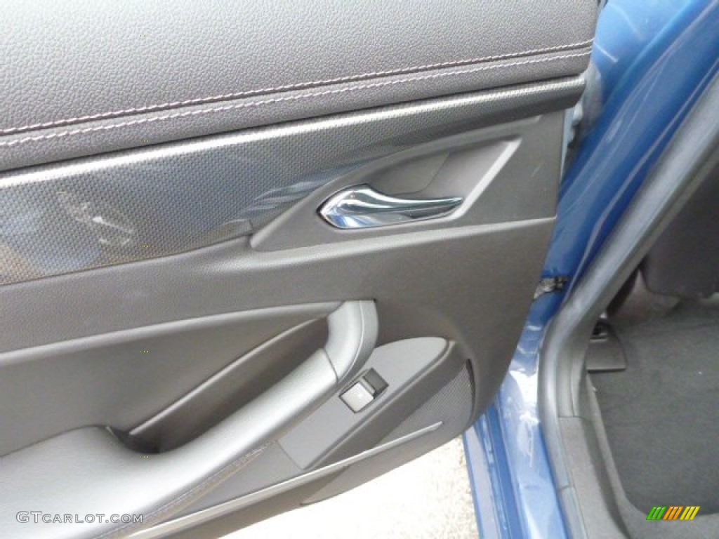 2009 CTS 4 AWD Sedan - Blue Diamond Tri-Coat / Ebony photo #15