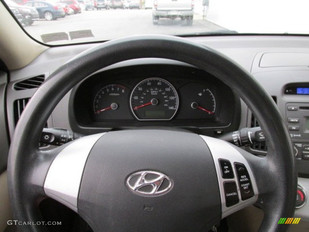 2009 Elantra GLS Sedan - Laguna Sand / Beige photo #11